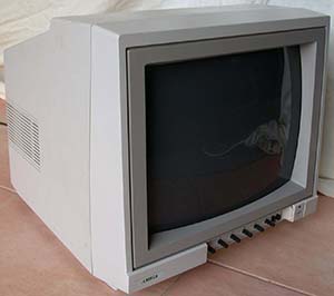 Commodore 1081 Monitor with dark tube made by CHUNGHWA